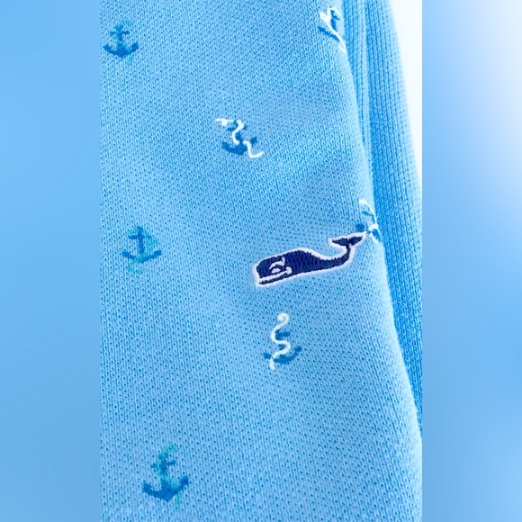 Vineyard Vines Printed Broadfield Half Zip Pullover-Anchor Ocean Breeze-NWT - Picture 7 of 9